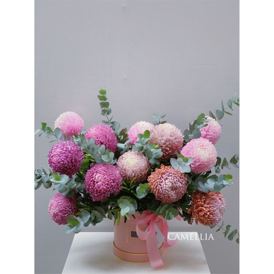Hộp cúc mẫu đơn - HMĐ10
